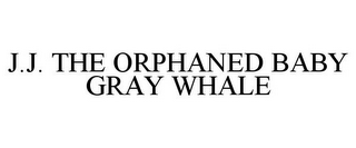 J.J. THE ORPHANED BABY GRAY WHALE