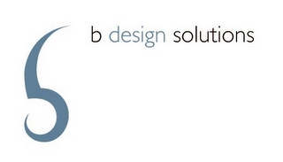 B DESIGN SOLUTIONS