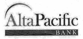 ALTAPACIFIC BANK