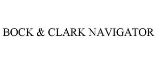 BOCK & CLARK NAVIGATOR