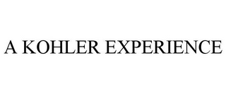 A KOHLER EXPERIENCE