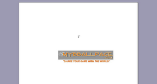 MYBBALLPAGE.COM "SHARE YOUR GAME WITH THE WORLD"