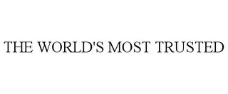 THE WORLD'S MOST TRUSTED