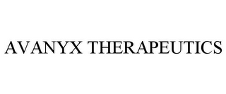 AVANYX THERAPEUTICS