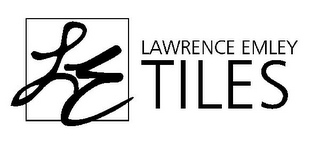 LE LAWRENCE EMLEY TILES