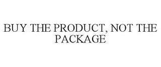 BUY THE PRODUCT, NOT THE PACKAGE