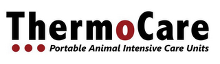 THERMOCARE ...PORTABLE ANIMAL INTENSIVE CARE UNITS