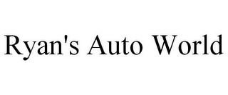 RYAN'S AUTO WORLD