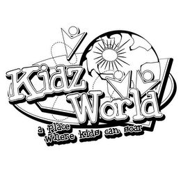 KIDZ WORLD A PLACE WHERE KIDS CAN SOAR