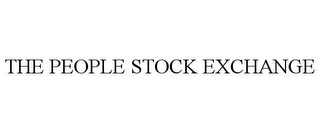 THE PEOPLE STOCK EXCHANGE