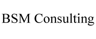 BSM CONSULTING