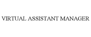 VIRTUAL ASSISTANT MANAGER