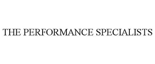 THE PERFORMANCE SPECIALISTS