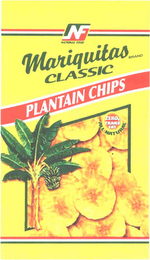 MARIQUITAS BRAND CLASSIC MANUFACTURED IN THE USA PLANTAIN CHIPS