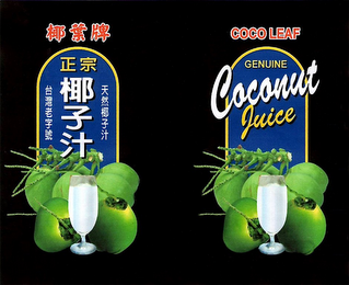 COCO LEAF GENUINE COCONUT JUICE