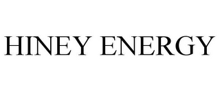 HINEY ENERGY