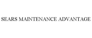 SEARS MAINTENANCE ADVANTAGE