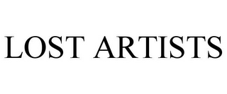 LOST ARTISTS