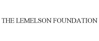 THE LEMELSON FOUNDATION