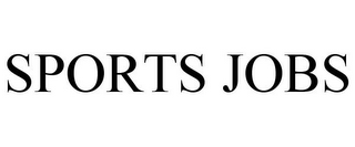 SPORTS JOBS