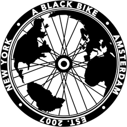 A BLACK BIKE · EST. 2007 · NEW YORK · AMSTERDAM ·