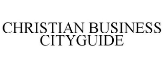 CHRISTIAN BUSINESS CITYGUIDE