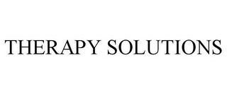 THERAPY SOLUTIONS