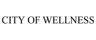 CITY OF WELLNESS