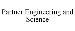 PARTNER ENGINEERING AND SCIENCE