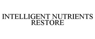 INTELLIGENT NUTRIENTS RESTORE