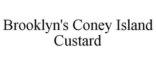 BROOKLYN'S CONEY ISLAND CUSTARD