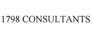 1798 CONSULTANTS