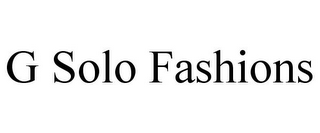 G SOLO FASHIONS