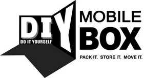 DIY DO IT YOURSELF MOBILE BOX PACK IT. STORE IT. MOVE IT.