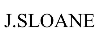 J.SLOANE