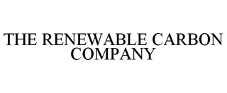 THE RENEWABLE CARBON COMPANY