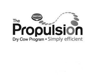 SHUR-GAIN THE PROPULSION DRY COW PROGRAM · SIMPLY EFFICIENT