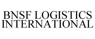 BNSF LOGISTICS INTERNATIONAL