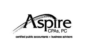 ASPIRE CPAS, PC CERTIFIED PUBLIC ACCOUNTANTS + BUSINESS ADVISORS