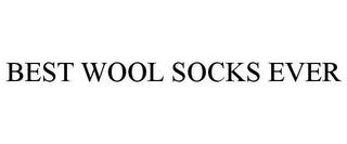 BEST WOOL SOCKS EVER