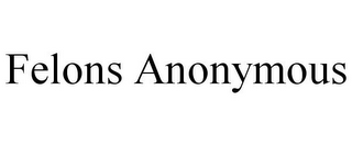 FELONS ANONYMOUS