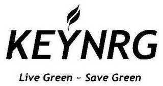 KEYNRG LIVE GREEN - SAVE GREEN