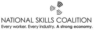 NATIONAL SKILLS COALITION EVERY WORKER.EVERY INDUSTRY. A STRONG ECONOMY.