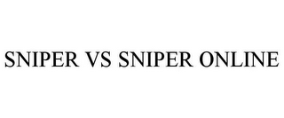 SNIPER VS SNIPER ONLINE