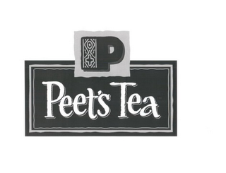 P PEET'S TEA