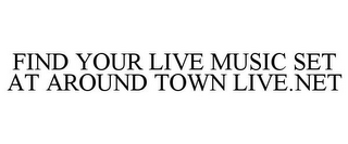 FIND YOUR LIVE MUSIC SET AT AROUND TOWN LIVE.NET