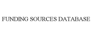 FUNDING SOURCES DATABASE