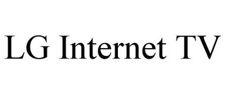 LG INTERNET TV