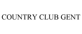 COUNTRY CLUB GENT