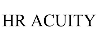 HR ACUITY